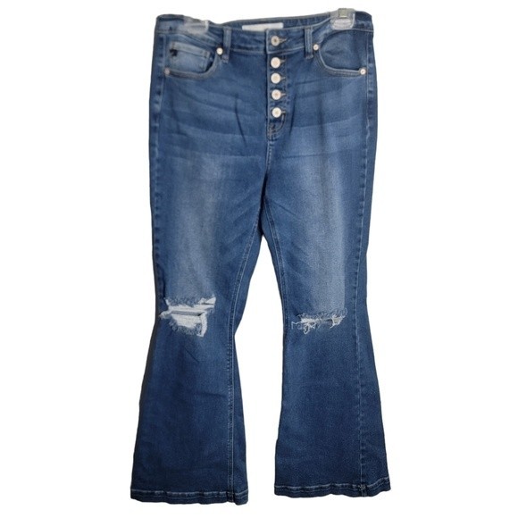KanCan Jeans Kancan Button Fly Flare Bell Bottom Jeans Size 1 Or 29